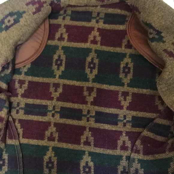 MIXED BLUES Vintage Wool Blend Blazer Jacket - Picture 3 of 6